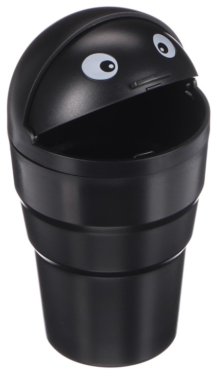 Cubo de basura para coche CAR TRASH 3, negro