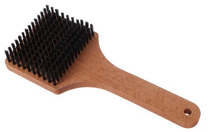 Cepillo plano para la limpieza de la cubierta del neumático de bicicleta CAR DETAILING WOOD BRUSH 4
