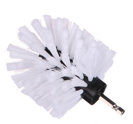 Cepillo redondo para taladro para limpieza de coches CAR DETAILING DRILL BRUSH ONE SOFT, suave