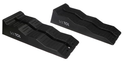 Rampas de acceso para coche MECHANIC CAR RAMP 4T, 2 uds, negro