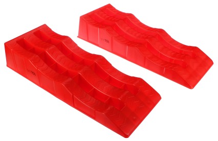 Rampas de acceso para coche MECHANIC CAR RAMP 5T, 2 uds, rojo
