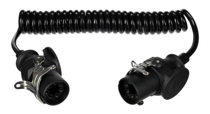 Cable en espiral de conexión EBS 7pin TRAILER CABLE 14, 24V, 3,5m