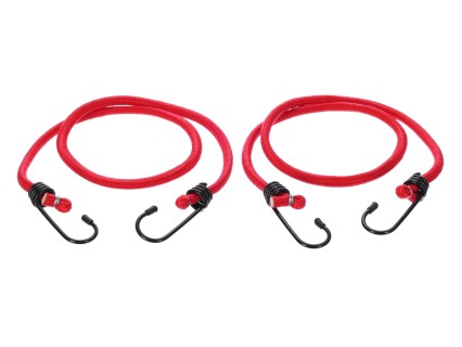 Correas elásticas de sujeción/gomas CARGO CORD BASIC 80, 80 cm, 2 unidades