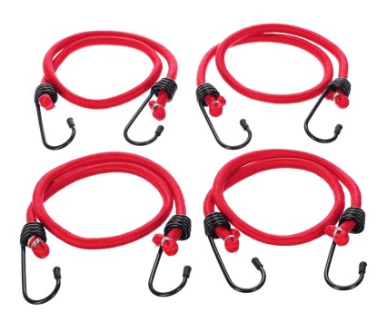 Cintas elásticas/gomas elásticas CARGO CORD BASIC 60, 60 cm, 4 unidades