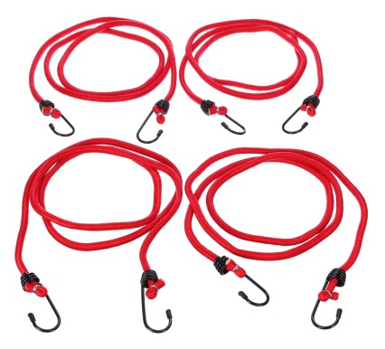 Cintas elásticas/gomas elásticas CARGO CORD BASIC 200, 200 cm, 4 unidades