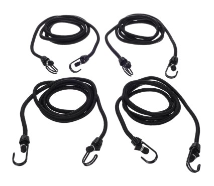 Correas de sujeción elásticas/gomas CARGO CORD PREMIUM 150, 150 cm, 4 uds