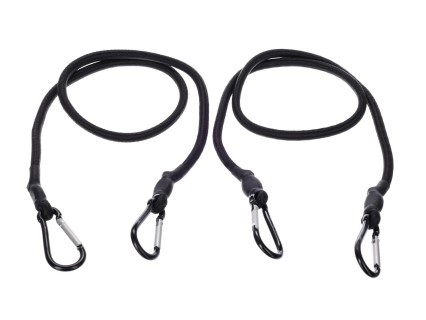 Correas de sujeción elásticas/gomas CARGO CORD CARABINER 100, 100 cm, 2 uds