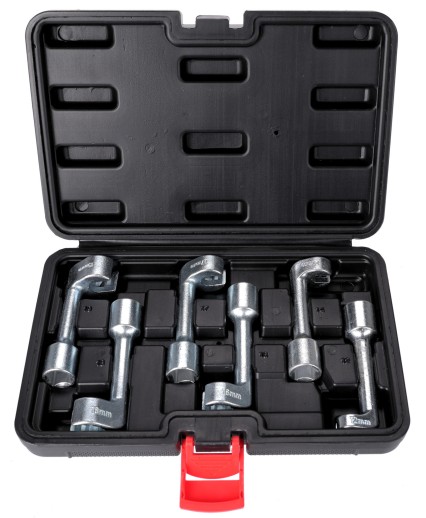 Juego de llaves para conductos de combustible y aceite MECHANIC OIL WRENCH 6, 6 piezas