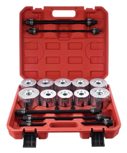 Juego para prensar y extraer rodamientos y casquillos MECHANIC PULLER SET 3, 27 piezas