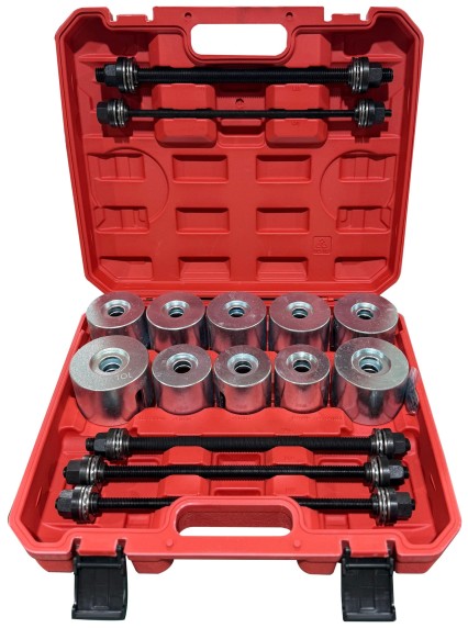 Juego para prensar y extraer rodamientos y casquillos MECHANIC PULLER SET 3, 27 piezas