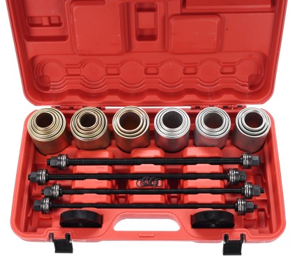 Juego para prensar y extraer rodamientos y casquillos MECHANIC PULLER SET 4, 27 piezas