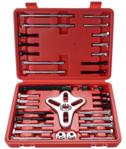 Juego de extractores para volante y cigüeñal MECHANIC PULLER SET 8, 46 piezas