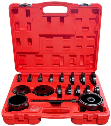 Juego para montaje y desmontaje de rodamientos del eje delantero MECHANIC BEARING PULLER 3, 23 pieza