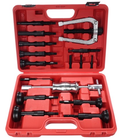 Juego de extractores de rodamientos internos con martillo deslizante MECHANIC BEARING PULLER 5, 16 p