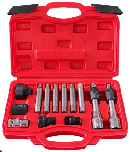 Juego para extracción de poleas MECHANIC PULLEY SET 1, 13 piezas