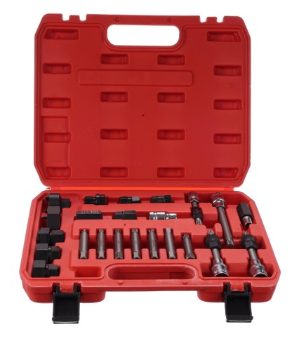 Juego para montaje y desmontaje de poleas del alternador MECHANIC PULLEY SET 3, 24 piezas