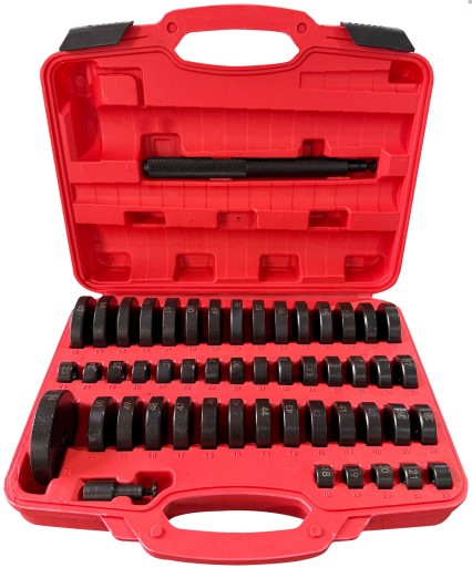 Juego para montaje de casquillos, rodamientos y retenes MECHANIC SEAL 1, 52 piezas