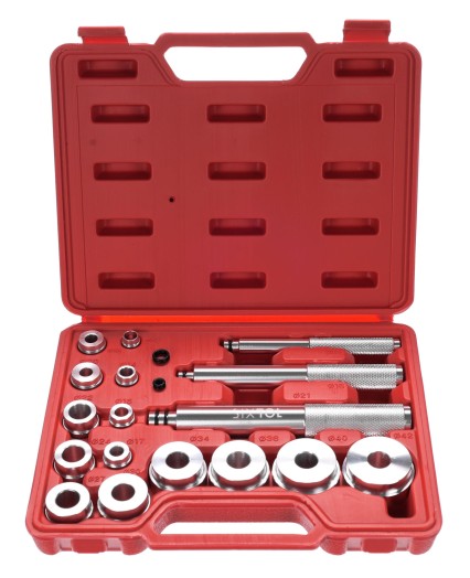 Juego para montar anillos de rodamiento y retenes MECHANIC SEAL 3, 17 piezas