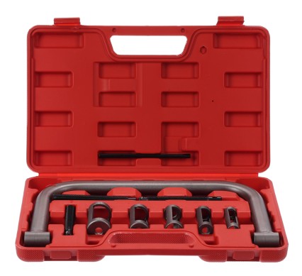 Juego de compresor para montaje y desmontaje de válvulas MECHANIC SPRING SET 6, 10 piezas