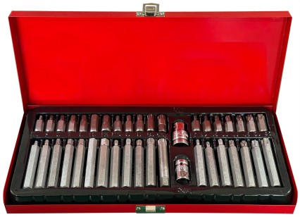Juego de puntas Torx en estuche metálico MECHANIC TORX SET 1, 40 piezas