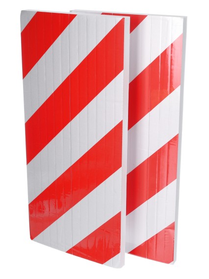 Protector de espuma autoadhesivo para columna de garaje CAR PARK GUARD POLE 1, 18x38x1,5 cm, 2 uds
