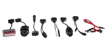 Juego completo de adaptadores OBD-II para turismos MECHANIC CABLE SET 1, 8 uds