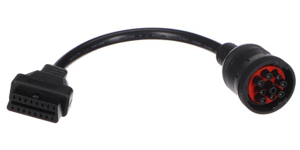 Adaptador OBD-II 9 pines J1939 para camiones Cummins MECHANIC CABLE 7