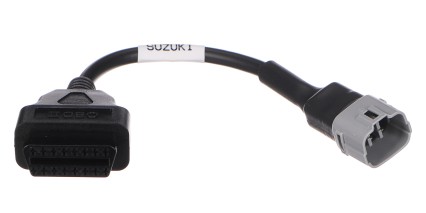 Adaptador OBD-II de 6 pines para moto SUZUKI MECHANIC CABLE 16