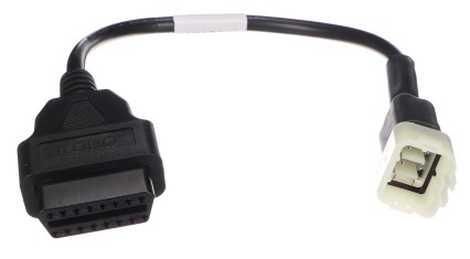 Adaptador OBD-II de 6 pines para moto Kawasaki MECHANIC CABLE 17
