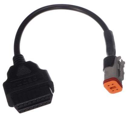 Adaptador OBD-II de 4 pines para motocicleta Harley-Davidson CABLE MECÁNICO 20