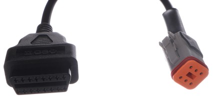 Reducción OBD-II de 6 pines para moto Harley-Davidson MECHANIC CABLE 21