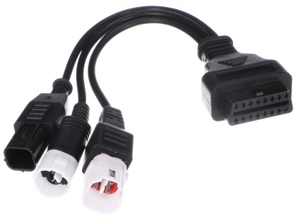 Reducción OBD-II 3 pines/4 pines/6 pines para motos Yamaha y Honda MECHANIC CABLE 22