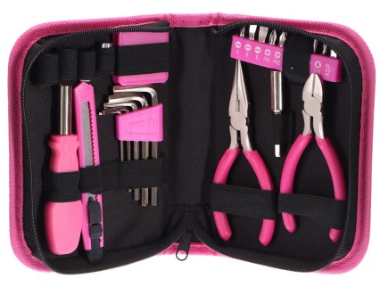 Set de herramientas HOME PINK 26