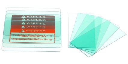 Cristal protector para casco de soldadura WELDING, 10 uds - repuesto