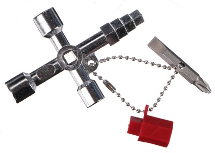 Llave universal para cajas de servicio UNI SERVICE BOX 6