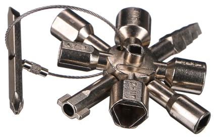 Llave universal para cajas de servicio UNI SERVICE BOX 13