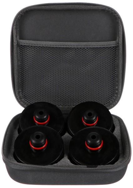 Juego de almohadillas de goma para gato JACK PAD SET 4T para vehículos Tesla, espiga 24 mm, 4 unidad