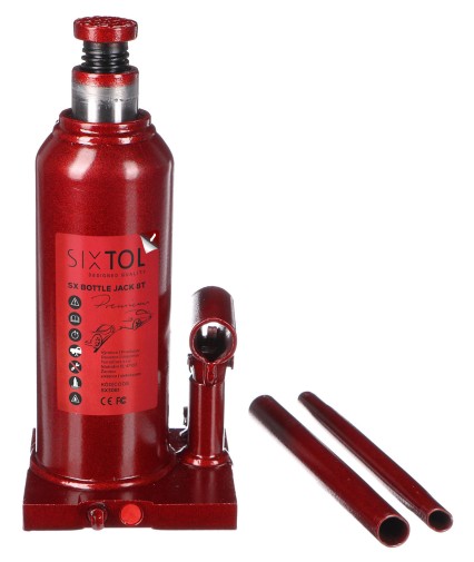 Gato hidráulico tipo botella SX BOTTLE JACK PREMIUM 8T