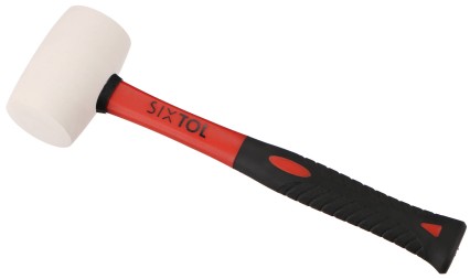 Maza de goma TPR HAMMER 220, blanca, 220 g, 285 mm