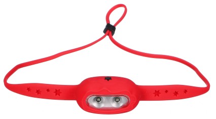 Linterna frontal con banda de goma HEADLAMP STAR, 120 lm, LED, USB