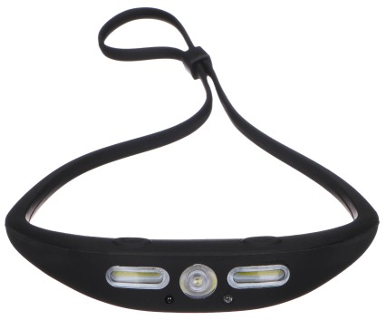 Linterna frontal con banda de goma y sensor HEADLAMP SENSOR 1, 160 lm, XPG LED, COB, USB