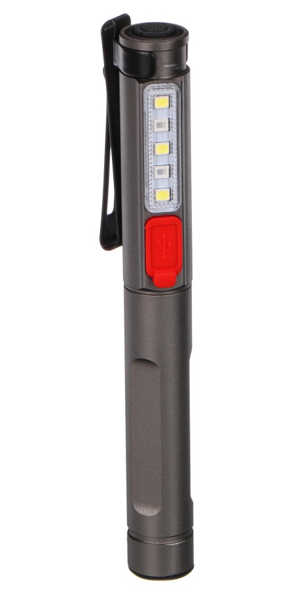 Linterna multifunción LAMP PEN UV 2, 150 lm, LED COB, USB