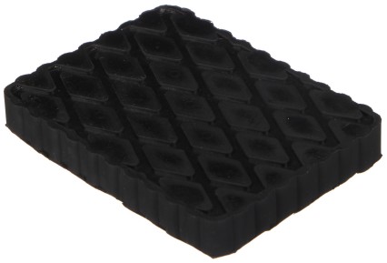 Almohadilla de goma para elevador de automóviles JACK PAD 12, 160x120x20 mm