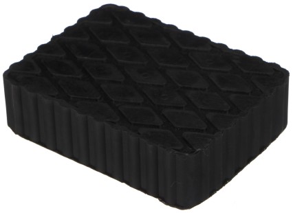 Almohadilla de goma para elevador de automóviles JACK PAD 13, 160x120x40 mm