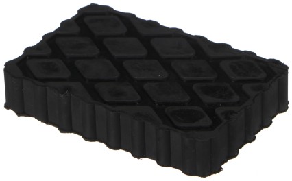 Almohadilla de goma para gato de automóviles JACK PAD 16, 120x80x20 mm