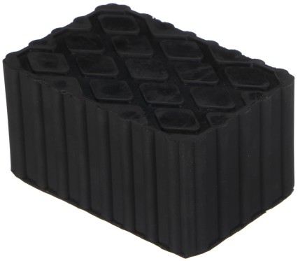 Almohadilla de goma para gato de automóviles JACK PAD 18, 120x80x60 mm