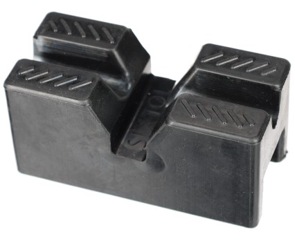 Almohadilla de goma para soporte de coche MECHANIC CAR STAND PRO 6T, 102x47x50 mm