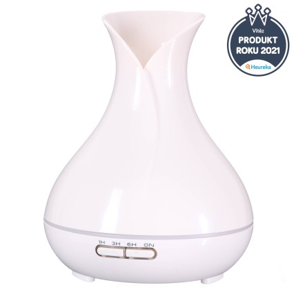 Difusor de aroma Vulcan blanco brillante 350 ml