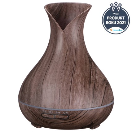 Aroma difusor Vulcan madera gris 350ml