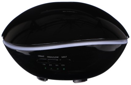 Difusor de aroma Piedra negro brillo 500ml